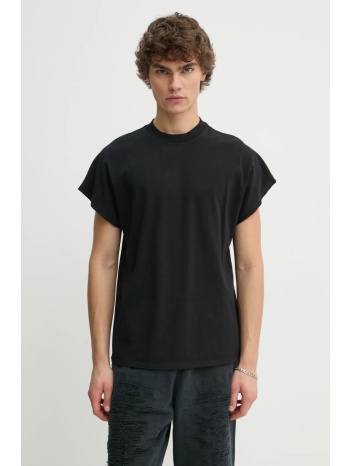 βαμβακερό μπλουζάκι won hundred ανδρικό, χρώμα μαύρο