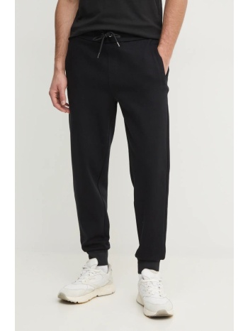 παντελόνι φόρμας boss χρώμα μαύρο, 50532772 75% βαμβάκι