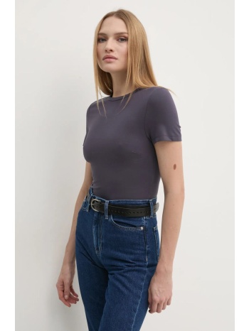 μπλουζάκι calvin klein jeans χρώμα γκρι, j20j224769 82%