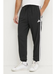 παντελόνι adidas essentials χρώμα: μαύρο, im7841 100% πολυεστέρας