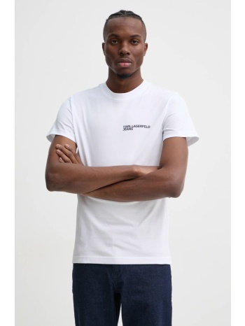 βαμβακερό μπλουζάκι karl lagerfeld jeans ανδρικό, χρώμα
