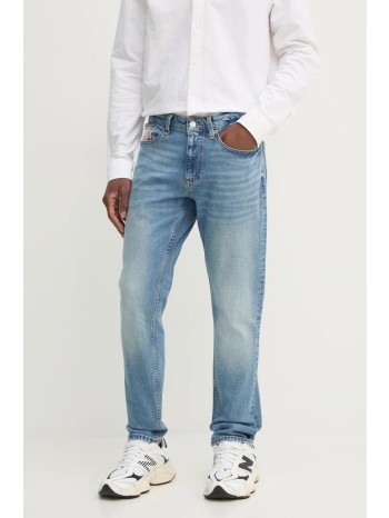 τζιν παντελόνι tommy jeans χρώμα μπλε, dm0dm20540 99%