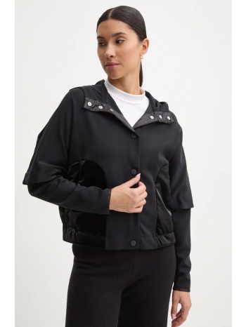 μπουφάν sportalm χρώμα μαύρο, 1850012510 υλικό 1 90%