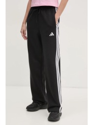 παντελόνι φόρμας adidas essentials χρώμα: μαύρο, je1300 55% βαμβάκι, 36% πολυεστέρας, 9% βισκόζη