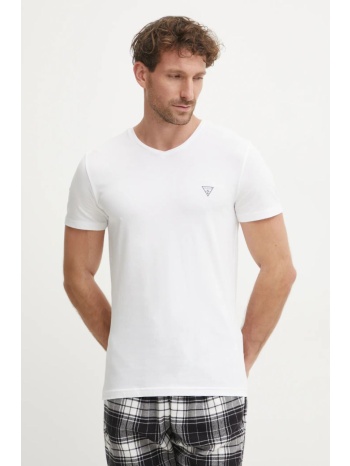 μπλουζάκι guess caleb χρώμα άσπρο, u97m01 kcd31 95%