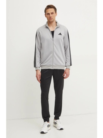 φόρμα adidas 3s ft tt ts χρώμα γκρι, ji8876 κύριο υλικό
