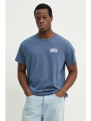 βαμβακερό μπλουζάκι levi`s ss relaxed fit tee ανδρικό