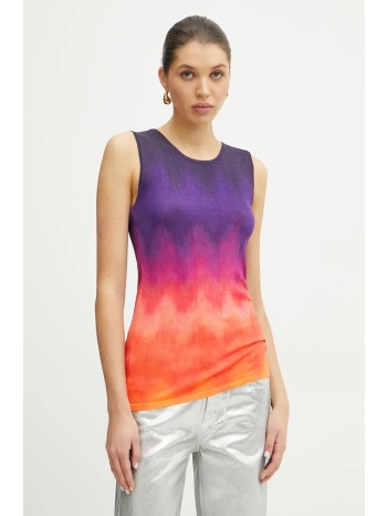 top silvian heach otrim χρώμα μοβ, cvp25042to 75% βισκόζη