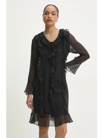 φόρεμα answear lab χρώμα μαύρο κύριο υλικό 80% lyocell