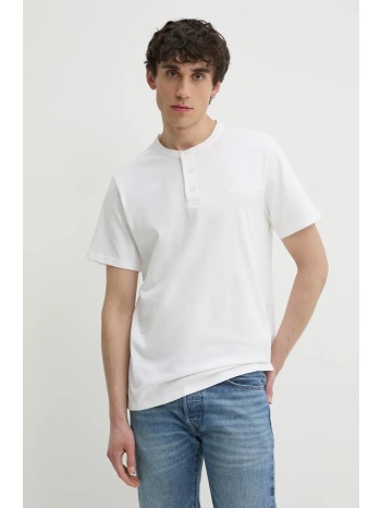 βαμβακερό μπλουζάκι levi`s ss hm henley ανδρικό, χρώμα