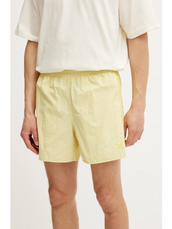 σορτς adidas originals sprinter shorts χρώμα κίτρινο