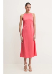 φόρεμα boss χρώμα: ροζ, 50537667 κύριο υλικό: 72% oξικό άλας, 28% βισκόζη
φόδρα: 100% βισκόζη