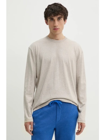 βαμβακερή μπλούζα με μακριά μανίκια samsoe samsoe saparker