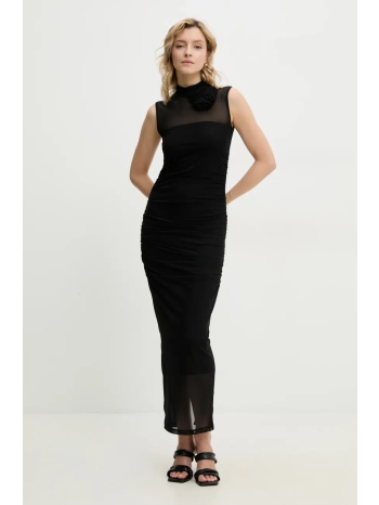 φόρεμα answear lab χρώμα μαύρο 95% πολυεστέρας, 5% σπαντέξ