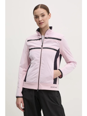 μπουφάν sportalm χρώμα ροζ, 010194 υλικό 4 100%