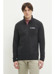 αθλητική μπλούζα adidas terrex essentials χρώμα: μαύρο, jp0783 100% πολυεστέρας