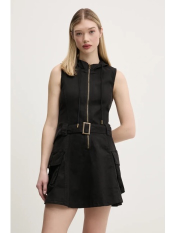 φόρεμα desigual astrid χρώμα μαύρο, 25swvw99 υλικό 1 58%