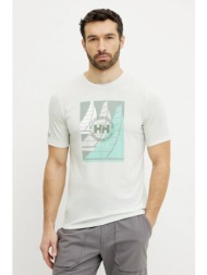 αθλητικό μπλουζάκι helly hansen race graphic χρώμα: πράσινο, 34419 96% ανακυκλωμένος πολυεστέρας, 4%