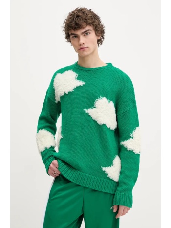μάλλινο πουλόβερ fiorucci cloud sweater ανδρικό, χρώμα