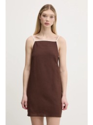 λινό φόρεμα abercrombie ...