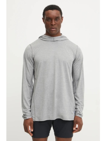 αθλητική μπλούζα fjallraven abisko χρώμα γκρι, f87199 100%