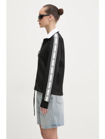 μπλούζα hugo χρώμα μαύρο, 50536920 58% πολυεστέρας, 37%