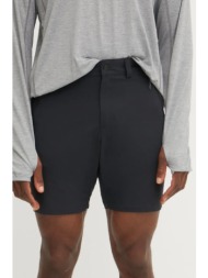 σορτς εξωτερικού χώρου fjallraven high coast χρώμα: μαύρο, f12200207 96% πολυαμίδιο, 4% σπαντέξ