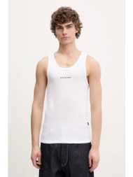 βαμβακερό μπλουζάκι g-star raw χρώμα: άσπρο, d26444-5268 100% οργανικό βαμβάκι