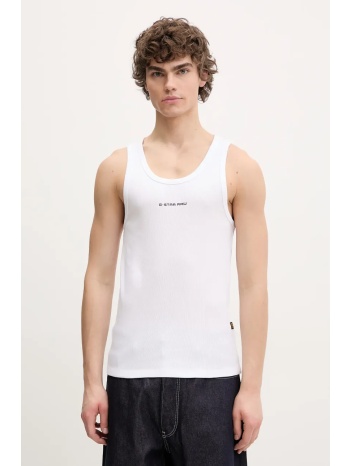 βαμβακερό μπλουζάκι g-star raw χρώμα άσπρο, d26444-5268
