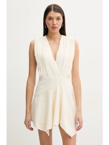 φόρεμα iro χρώμα μπεζ, wp33sebastia κύριο υλικό 100%