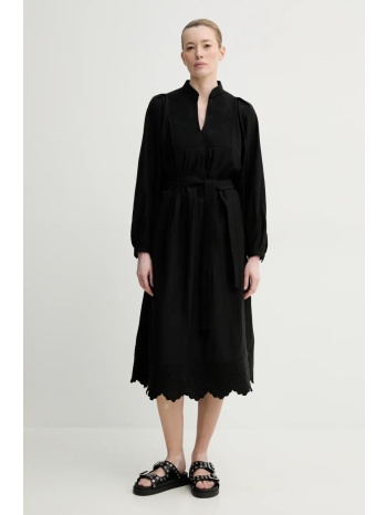 φόρεμα munthe fonxo χρώμα μαύρο, 251130425130 κύριο υλικό