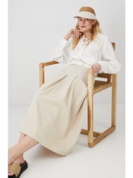 φούστα medicine χρώμα: μπεζ 60% lyocell, 40% βαμβάκι

 πλύσιμο στο χέρι.
μη χρησιμοποιείτε χλωρίνη.
