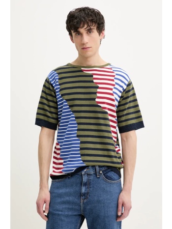 βαμβακερό μπλουζάκι desigual terranova ανδρικό, χρώμα