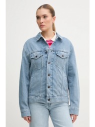 τζιν μπουφάν pepe jeans boyfriend jacket χρώμα: μπλε, pl402390ia4 κύριο υλικό: 100% βαμβάκι
φόδρα τσ