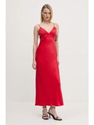 φόρεμα never fully dressed gem rhea χρώμα: κόκκινο, nfddr1852 υλικό 1: 100% βισκόζη
υλικό 2: 100% πο