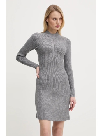 φόρεμα never fully dressed mini suki χρώμα γκρι, nfdkn602