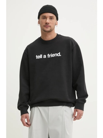 βαμβακερή μπλούζα vans χρώμα μαύρο, vn000nzcblk1 100%