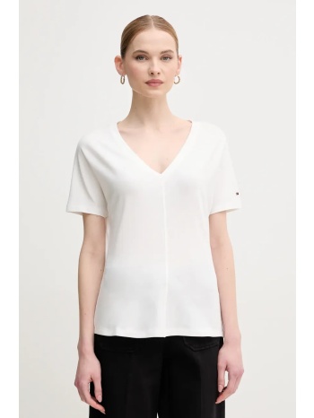 μπλουζάκι tommy hilfiger χρώμα άσπρο, ww0ww46114 65%