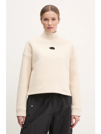 μπλούζα the north face relaxed χρώμα μπεζ, nf0a89c1qmo1