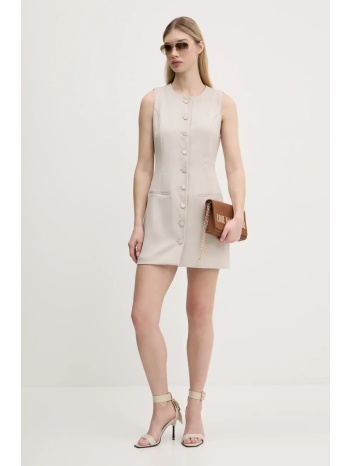 φόρεμα abercrombie & fitch χρώμα μπεζ, ki159-5575 κύριο