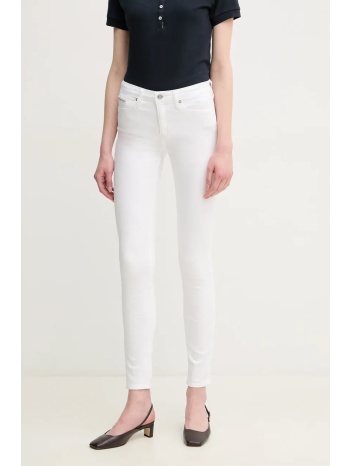 τζιν παντελόνι calvin klein jeans χρώμα άσπρο, j20j225120