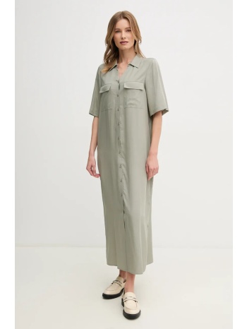 φόρεμα mos mosh χρώμα πράσινο, 169370 100% lyocell