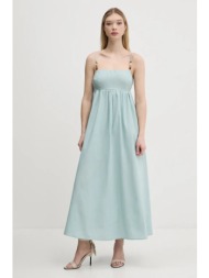 λινό φόρεμα abercrombie ...