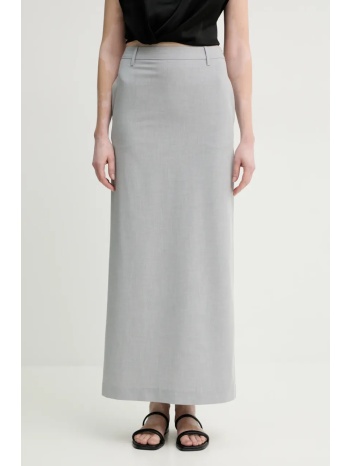 φούστα isabelle blanche χρώμα γκρι, is25ss-g027-t003 υλικό