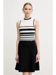 φόρεμα gaudi χρώμα: μαύρο, 511fd13002 53% βισκόζη, 47% πολυαμίδιο