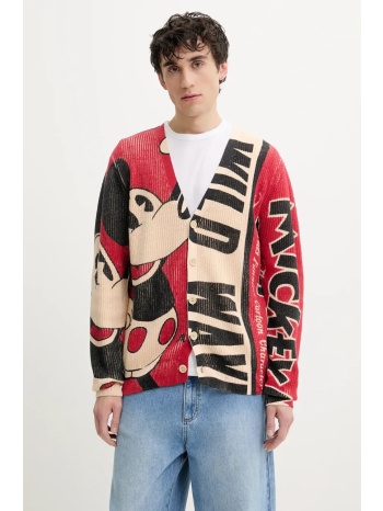 πλεκτή ζακέτα desigual wild χρώμα μπεζ, 25smjf07 60%