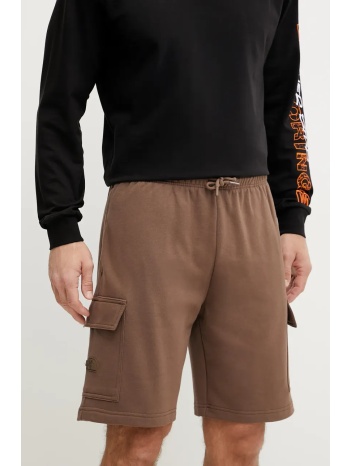 βαμβακερό σορτσάκι the north face χρώμα καφέ, nf0a8c2z1oi1