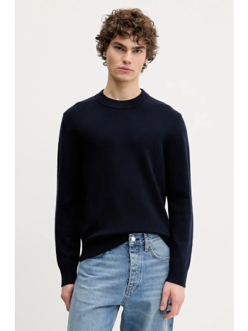μάλλινο πουλόβερ sunflower ανδρικό, χρώμα ναυτικό μπλε