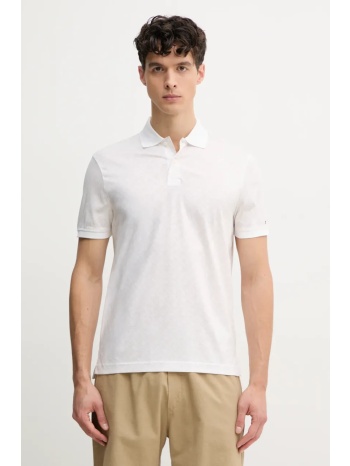 βαμβακερό μπλουζάκι πόλο tommy hilfiger ανδρικό, χρώμα