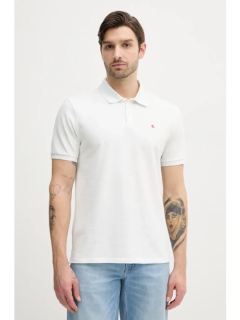 βαμβακερό μπλουζάκι πόλο calvin klein jeans ανδρικό, χρώμα